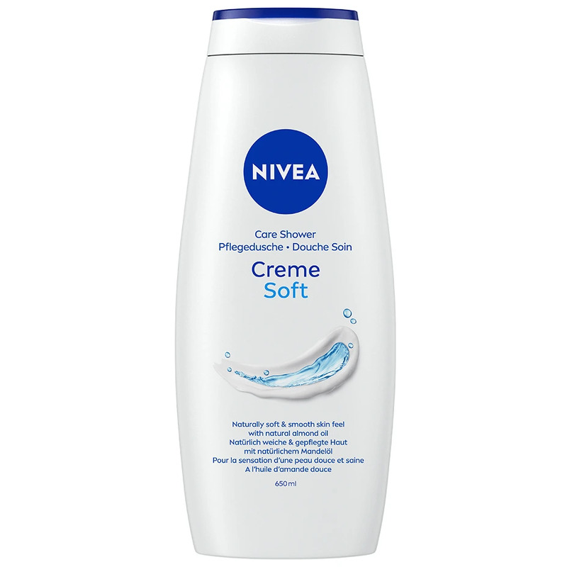 Nivea Cream Soft Care Shower - 650 ml.