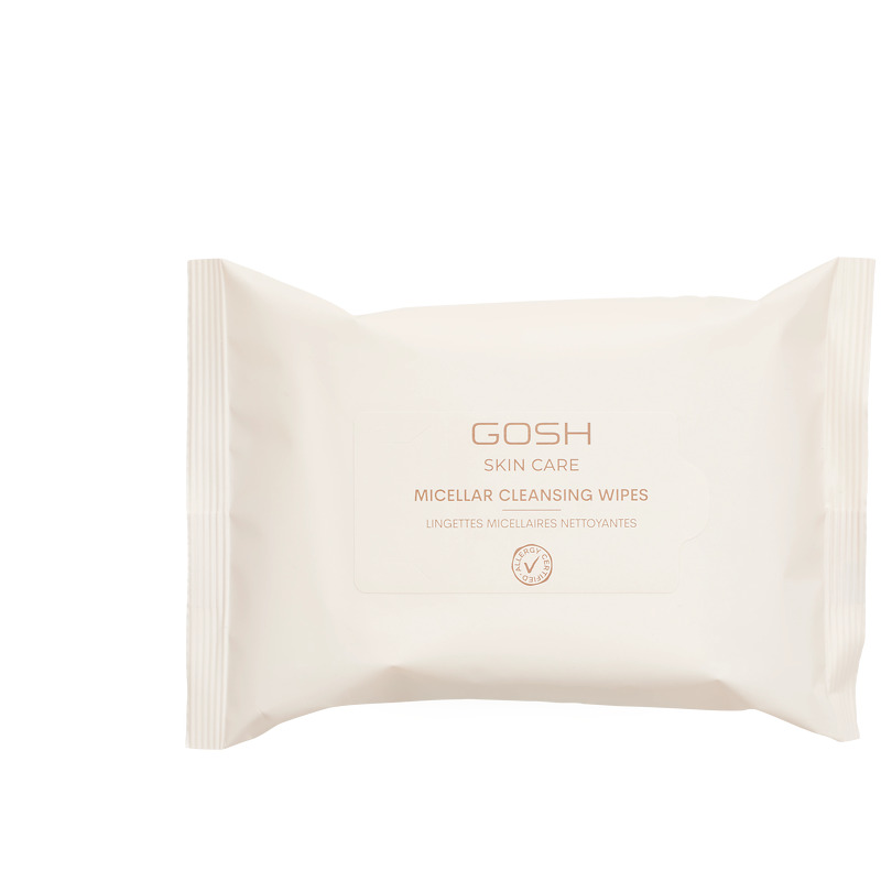 GOSH COPENHAGEN Skin Care Micellar Cleansing Wipes Allergy Certified 25 Stk