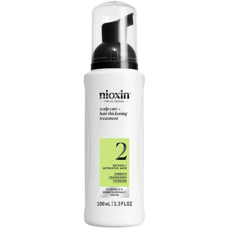 Nioxin System 2 Scalp Care + Hair Thickening Treatment - Natural/Untreated Hair 100 ml