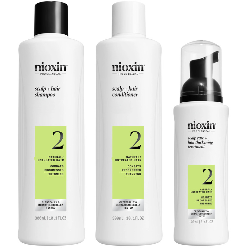 Nioxin Hair Density Starter Set Shampoo 700 ml & Treatment 70 ml - 770 ml