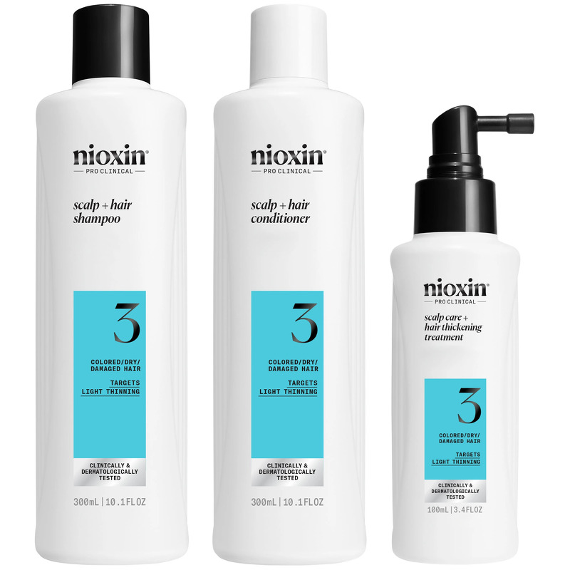Nioxin Scalp Care & Strengthening Set System 3 Loyalty Kit 700 ml & Strengthening Mask 150 ml - 850 ml