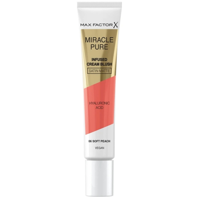 Max Factor - Miracle Pure Cream Blush - 06 Soft Peach