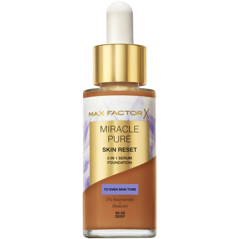 Max Factor Miracle Pure 2in1 Skin Reset Serum Foundation 30 ml - 80-85 Medium