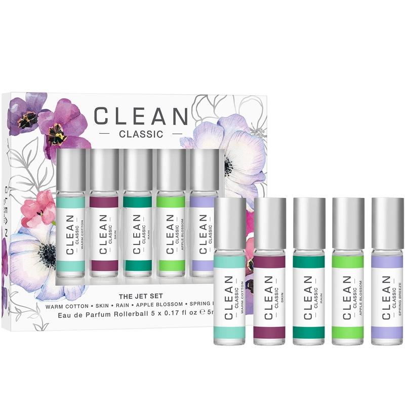 Clean Perfume 5-Pack Rollerballâ EDP 5 x 5 ml (Limited Edition)