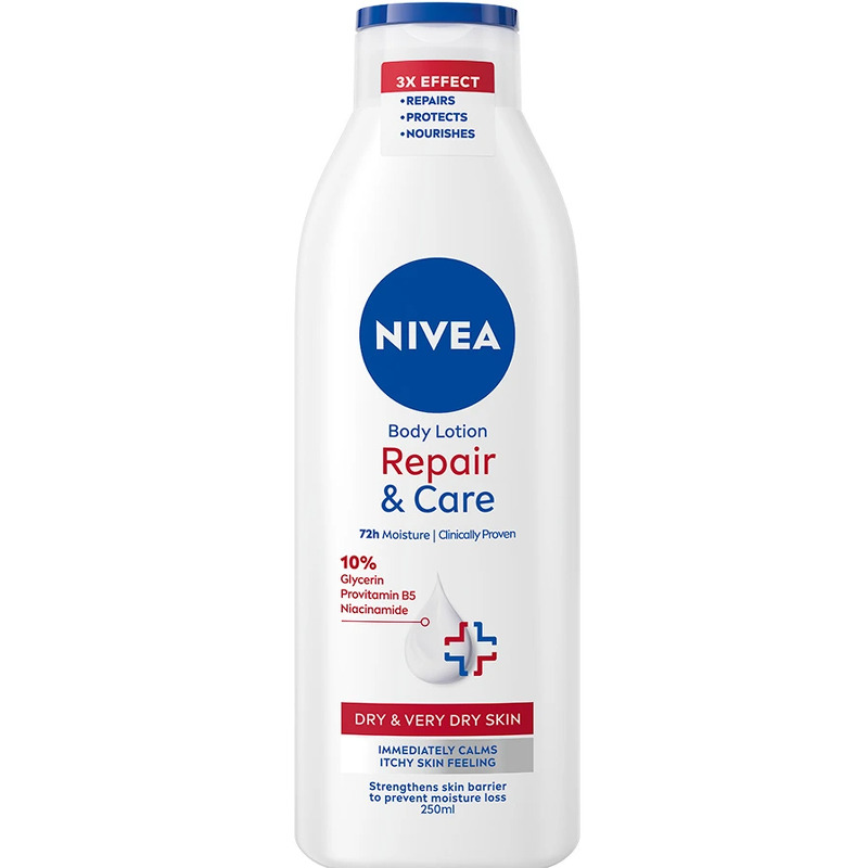 Nivea Body Essentials Repair & Care Lotion 250 ml