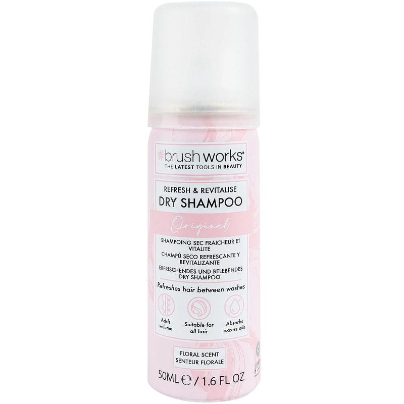 Brushworks Refresh & Revitalise Floral Dry Shampoo 50 ml
