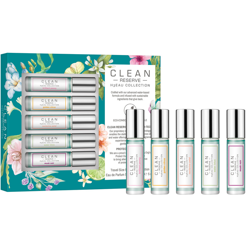 Clean Perfume H2Eau Rollerball Gavesæt 5 x 5 ml