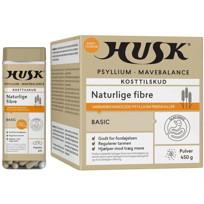 2 X HUSK Psyllium Mavebalance