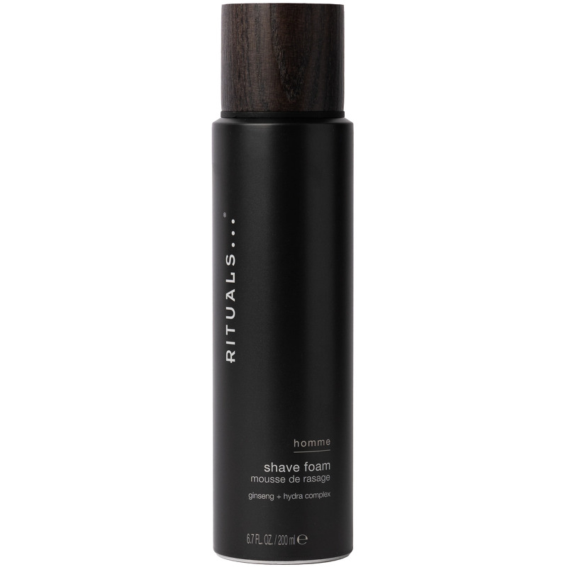Rituals Homme Shave Foam 200 ml Ginseng + Hydra Complex