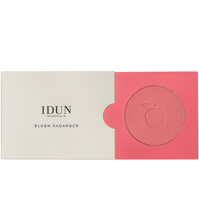 Idun Minerals Blush "Rabarber" (Golden Pink) 5g.