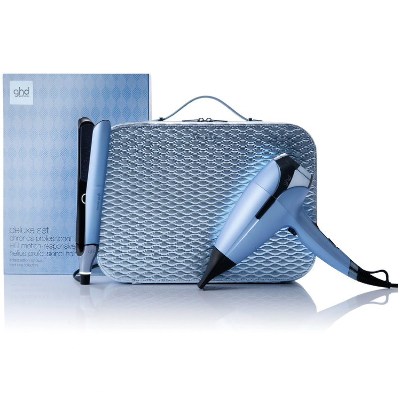 ghd Deluxe Chronos & Helios Icy Blue Collection Gavesæt - Icy Blue (Limited Edition)