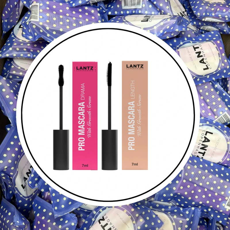 Lantz Cph Lenght + Drama Mascara 2 x - Black 7 ml