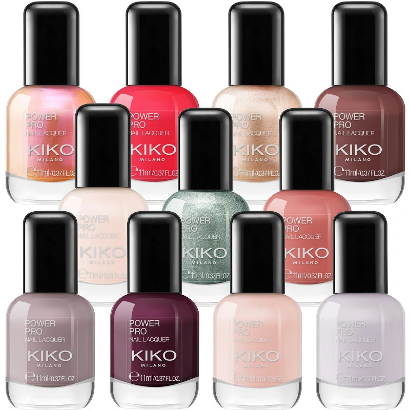 3 x KIKO Milano Power Pro Nail Lacquer 11 ml - Vælg Variant