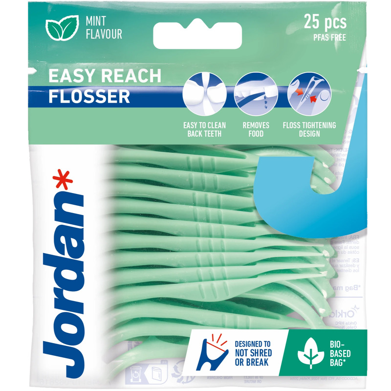 Jordan Easy Reach Flosser   25 stk.