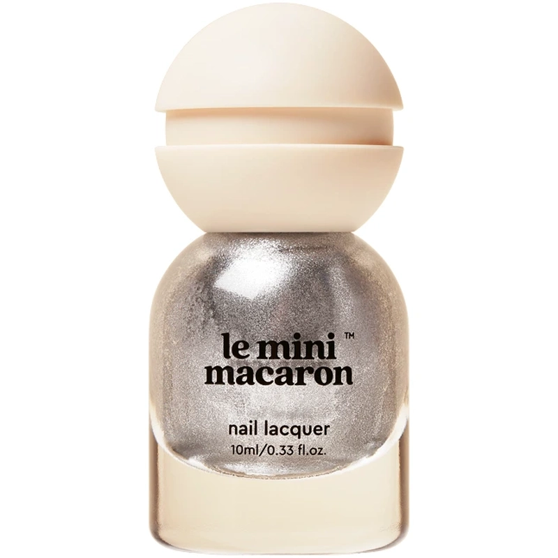 Le Mini Macaron Le Sweet Nail Polish 10 ml - Silver Glow