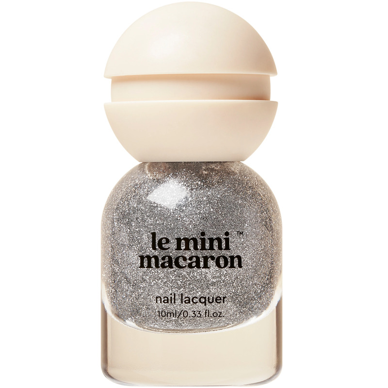 Le Mini Macaron Le Sweet Neglelak 10 ml - Silver Disco