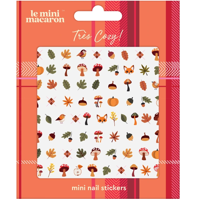 Le Mini Macaron Nail Art Stickers - Tres Cozy