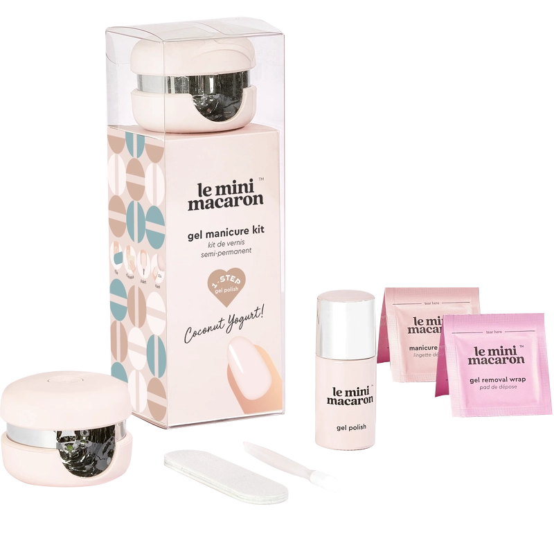 Le Mini Macaron Gel Manicure Kit - Coconut Yogurt