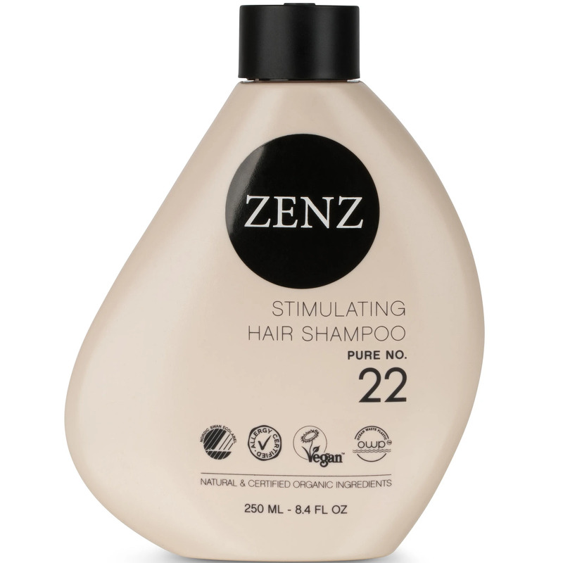 Zenz Organic Stimulating Hair Shampoo Pure no. 22, 250ml.