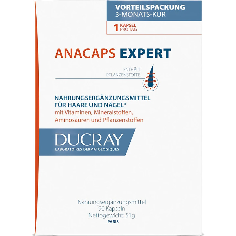DUCRAY Anacaps Expert Chronic Hairloss 90 pieces