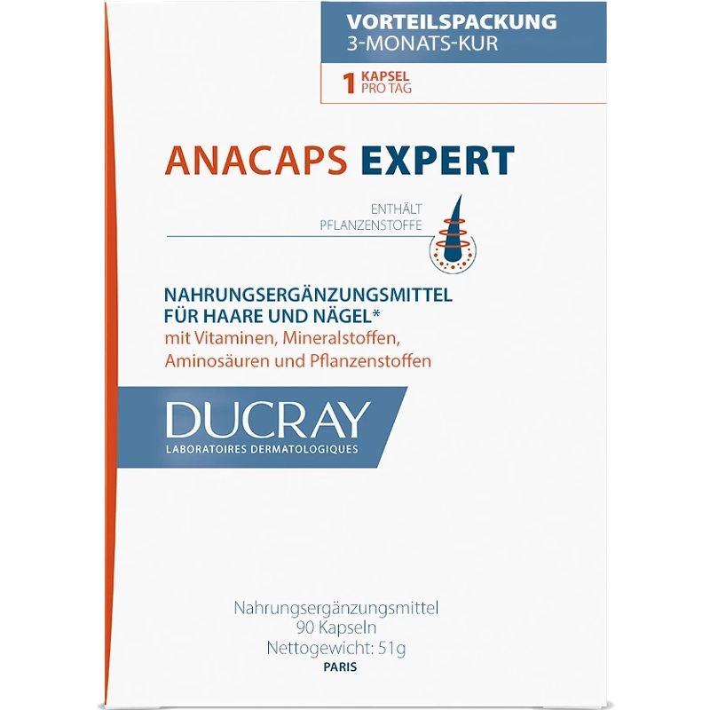 DUCRAY Anacaps Expert Chronic Hairloss 90 pieces