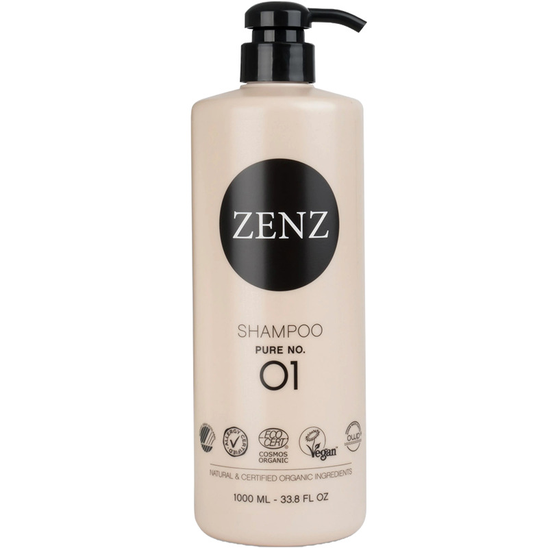 Zenz Organic Shampoo Pure No. 01 - Version 2.0, 1000ml.