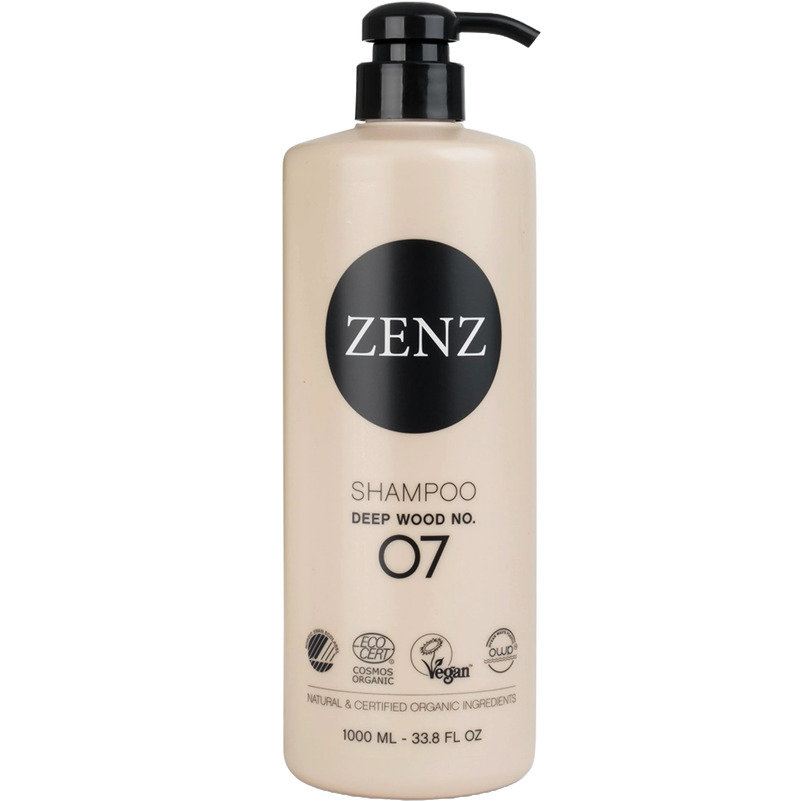 Zenz Organic Shampoo Deep Wood No. 7 - Version 2.0, 1000ml.