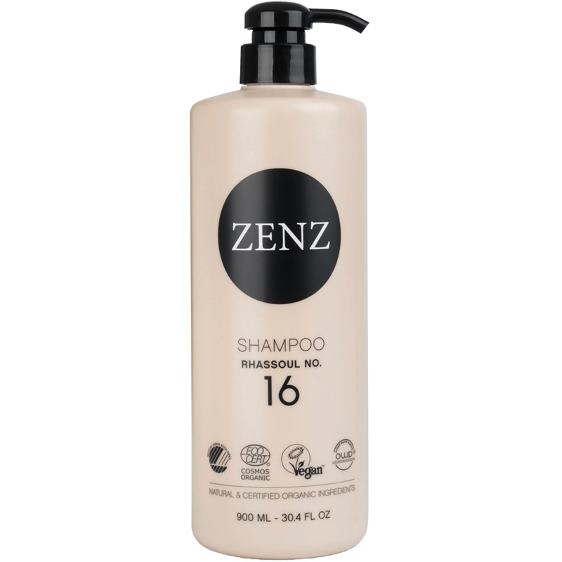 Zenz Organic Shampoo Rhassoul No. 16 - Version 2.0, 900ml.