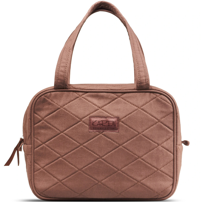 Karen Cosmetic Bag With Straps - Mocca 10075-521