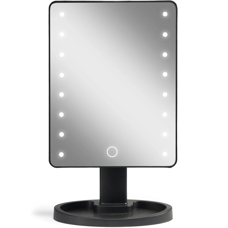 Gillian Jones Hollywood Mirror with Touch & USB-C - Black 10261-00