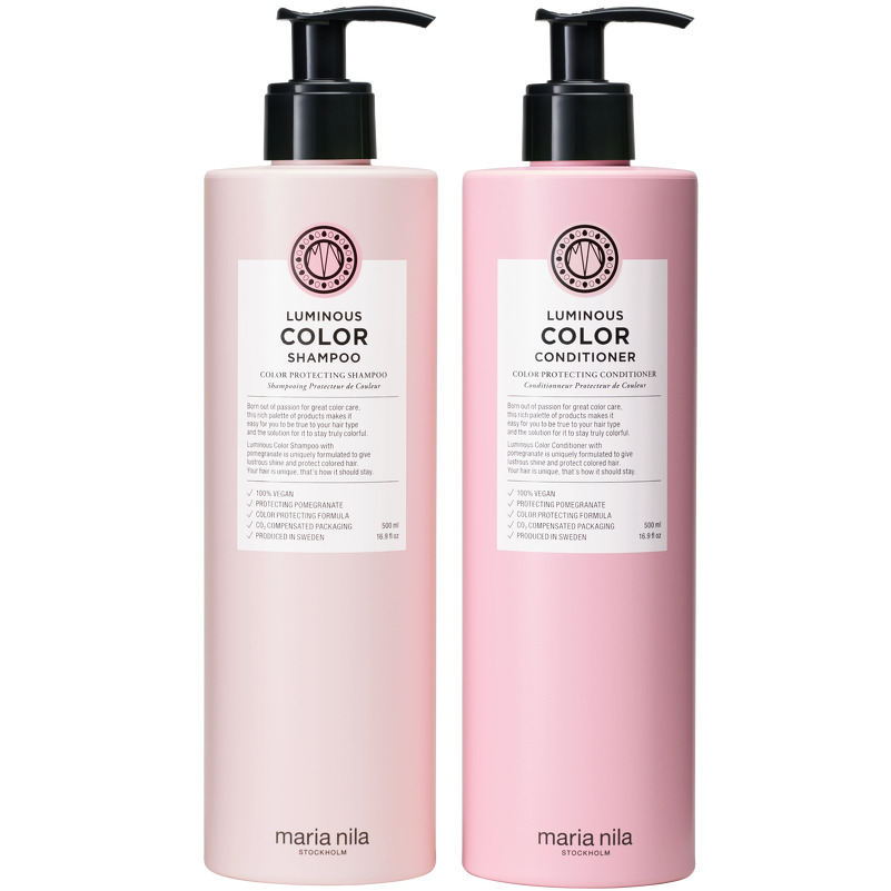 Maria Nila Luminous Colour Shampoo & Conditioner 500 ml (Limited Edition)