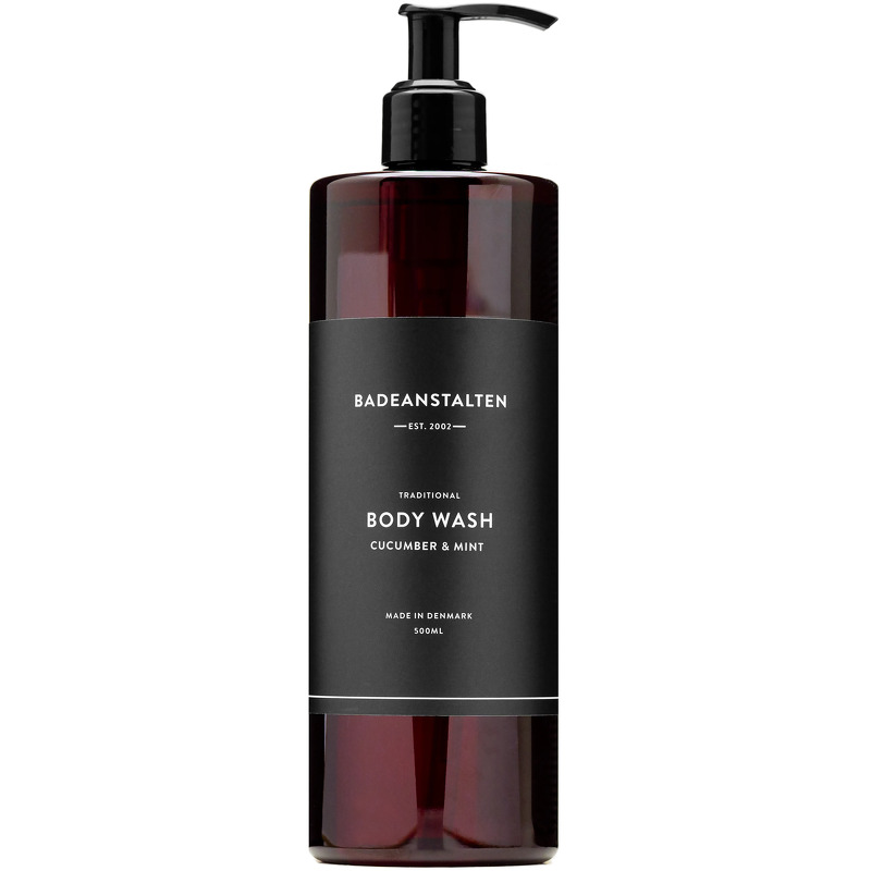 Badeanstalten Body Wash m. agurk og mynte - 500 ml.
