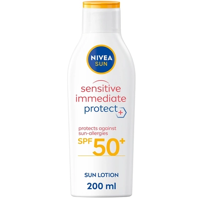 Nivea Sun Sensitive Immediate Protect Sun-Allergy Lotion SPF 50+ 200 ml