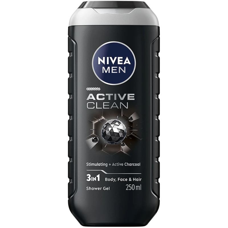 Nivea For Men Active Clean Shower Gel (250 ml)