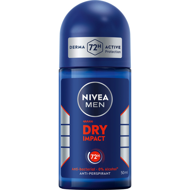 Nivea Dry Impact Male Roll On 50 ml