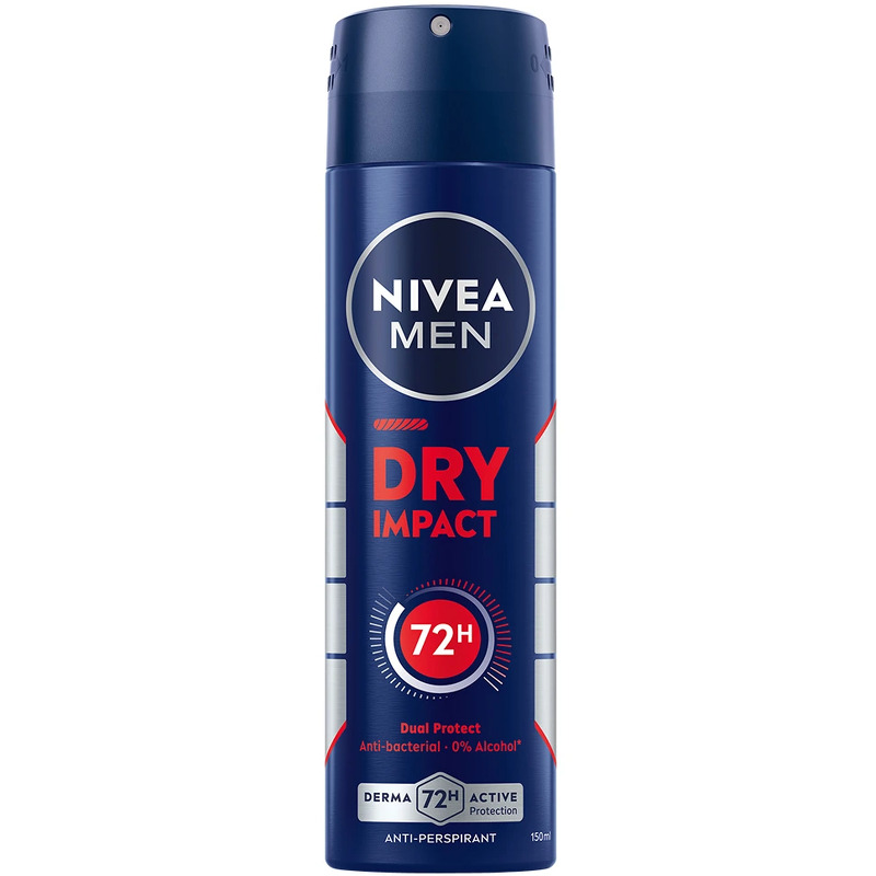 Nivea Dry Impact Deospray - 150 ml.