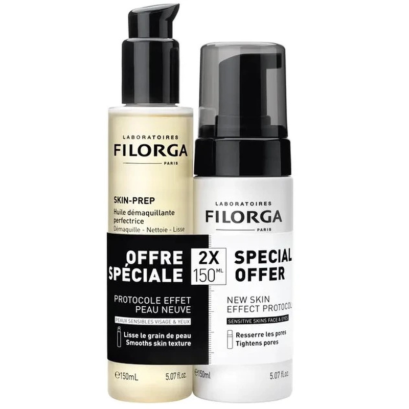 Filorga Skin-Prep Duo Cleansing Oil & Cleansing Foam 300 ml