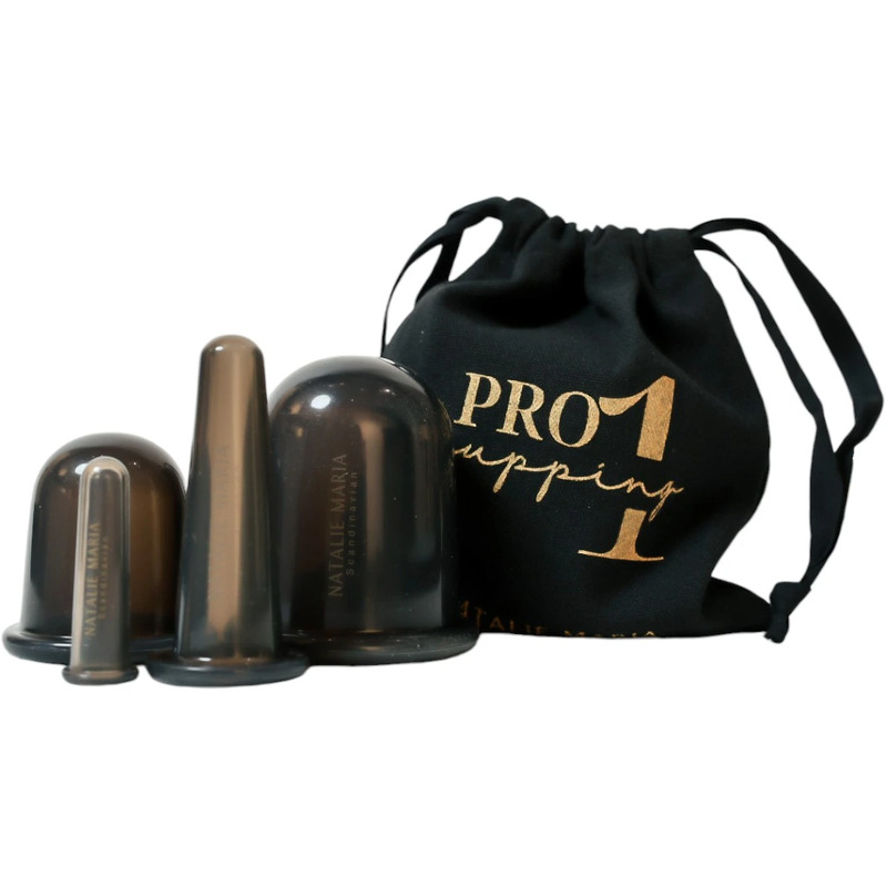 Natalie Maria Scandinavian PRO 1 Cupping - Face & Body 4 pieces
