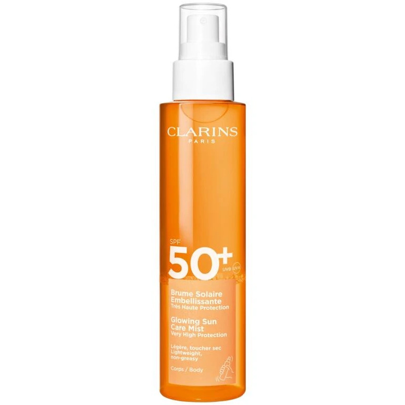 Clarins Glowing Sun Care Mist SPF50+Very High Protection SPF50+ 150 ml