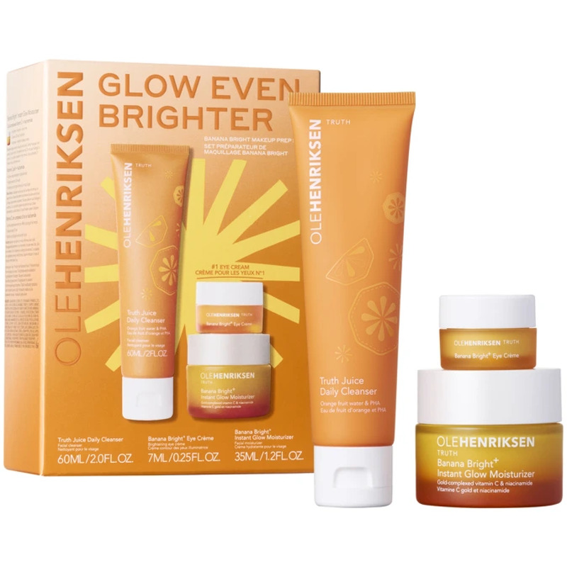 Ole Henriksen Truth Glow Even Brighter Banana Bright Makeup Prep Set