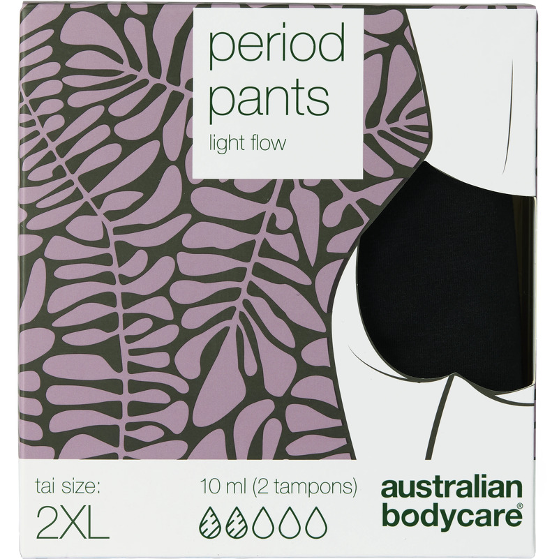 Australian Bodycare Period Pants Midi Light Flow 1 Pair 1 pieces - XXL