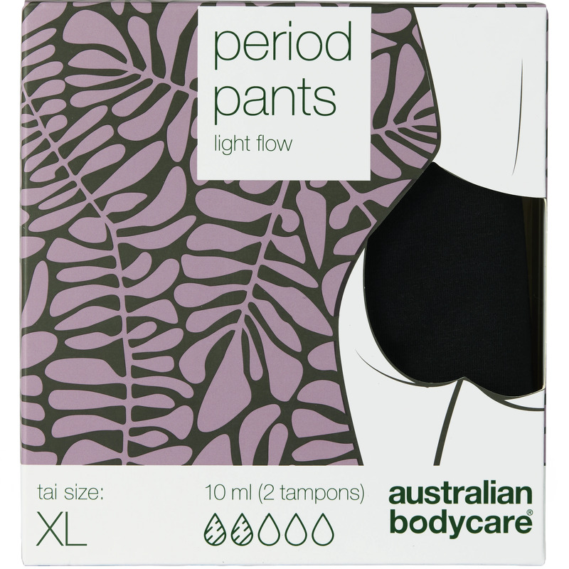 Australian Bodycare Period Pants Midi Light Flow 1 Pair 1 pieces - XL