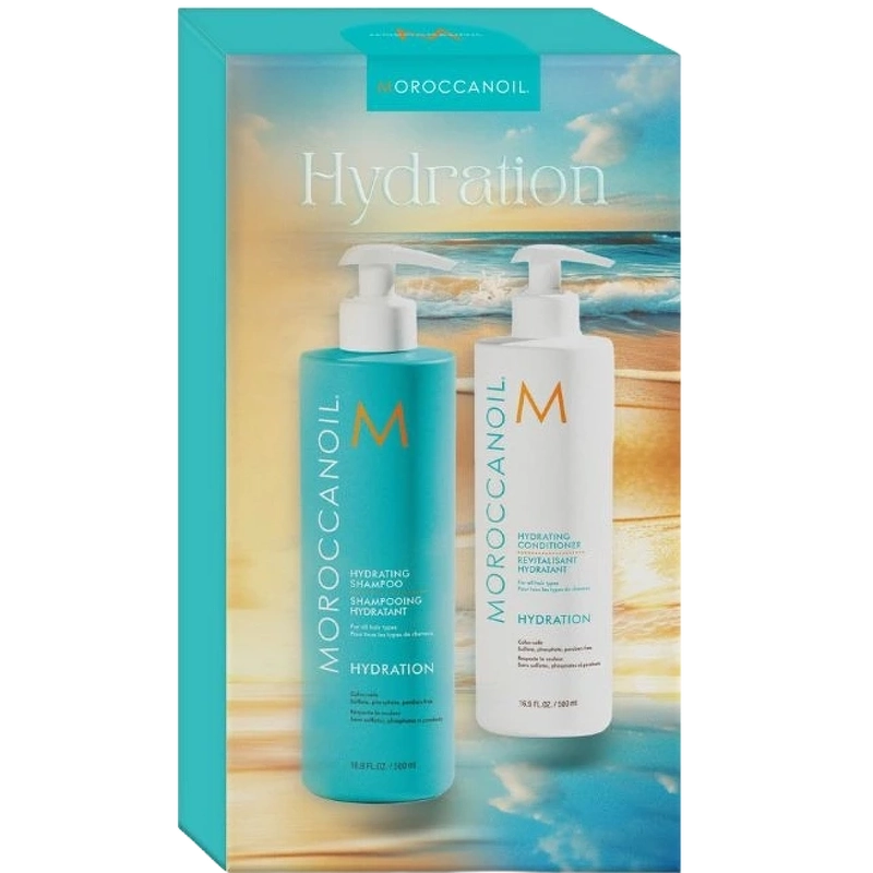 Moroccanoil Duo Box Hydrating Shampoo + Conditioner 500 ml (Limited Edition)