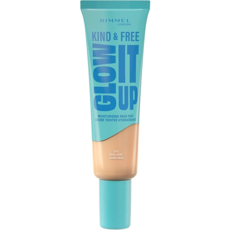 Rimmel Kind & Free Glow It Up Moisturising Skin Tint Rose Ivory 10