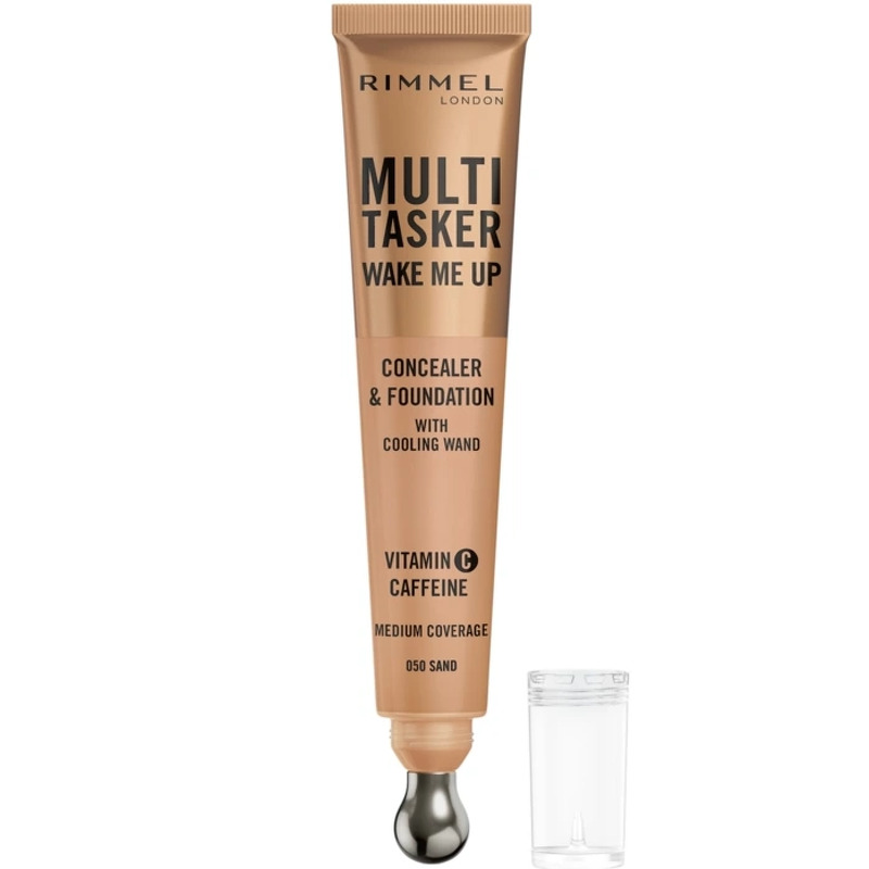 Rimmel London Multi Tasker Wake Me Up Concealer & Foundation Sand 50 - 20 ml