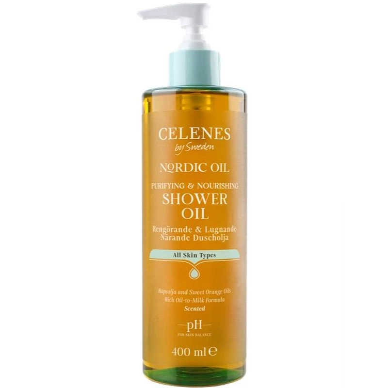 Celenes Nourishing Shower Oil All Skin Types 400 ml