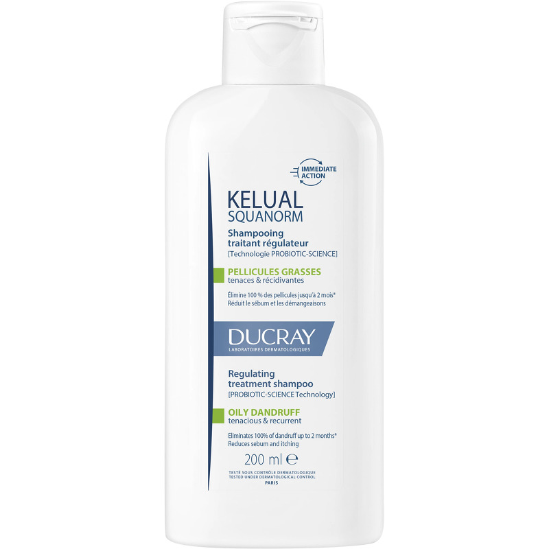 Ducray Kelual Squanorm Oily Dandruff Shampoo 200 ml