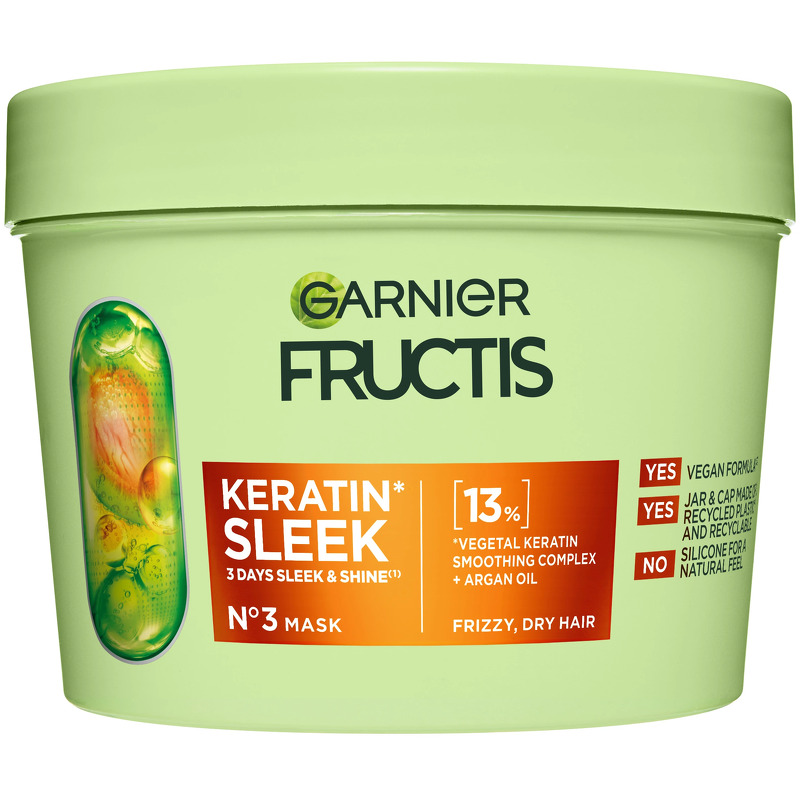 Garnier Fructis Keratin Sleek Mask 370 ml