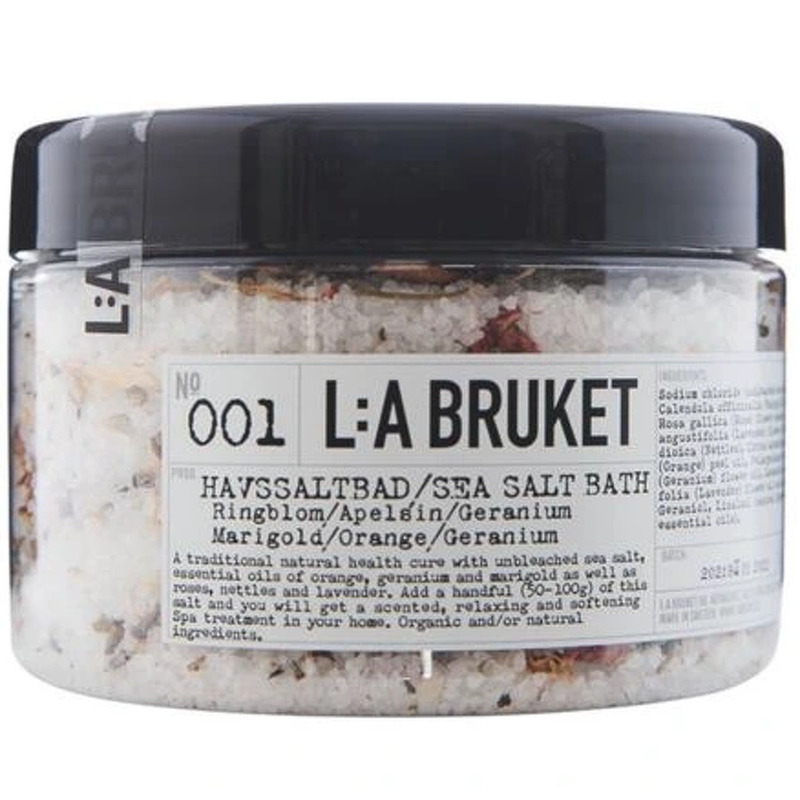 L:a Bruket Sea Salt 001 Bath Marigold/Orange/Geranium 450 ml
