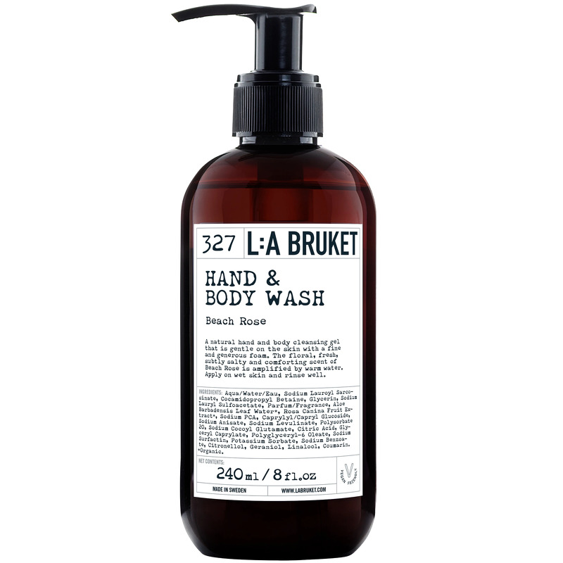 L:a Bruket 327 Hand & Body Wash Beach Rose 240 ml